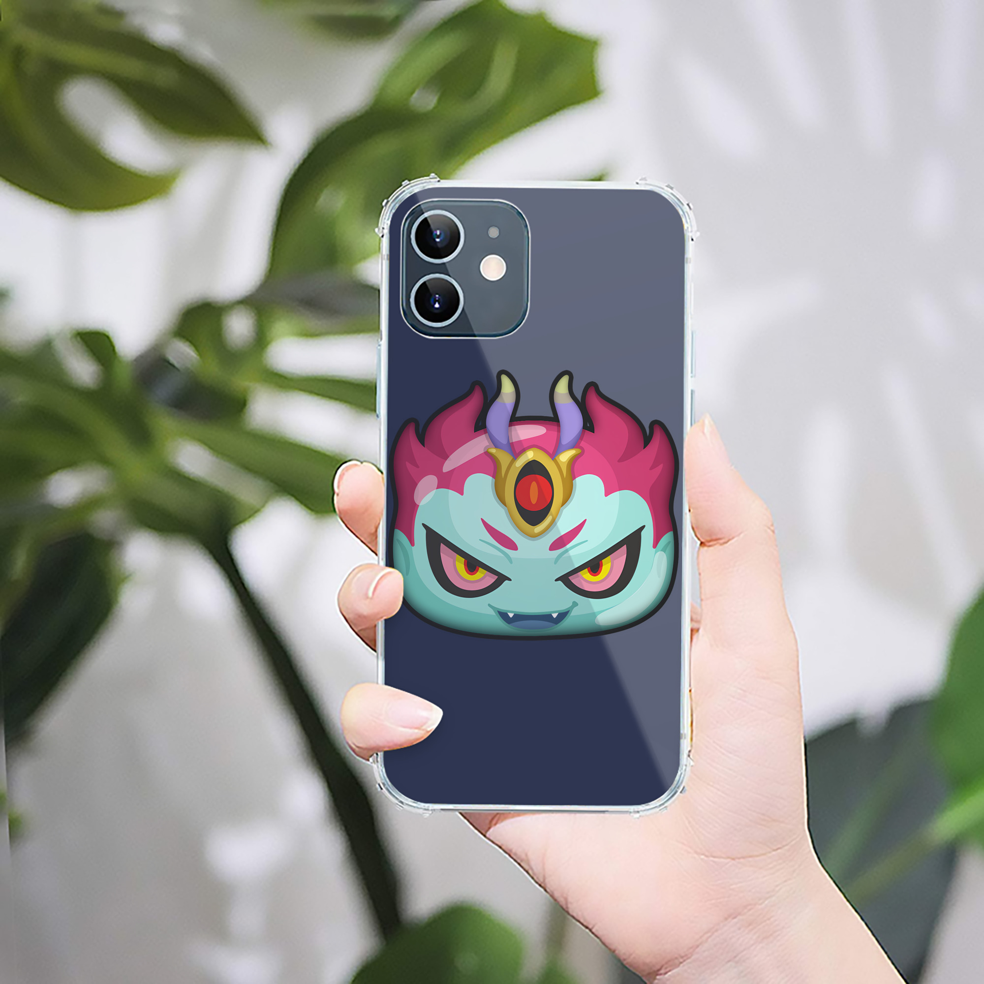 （画像用） 妖怪ウォッチ Yo-kai Watch 【iPhone 12シリーズ対応】透明スマホケース（クリアソフトケース）